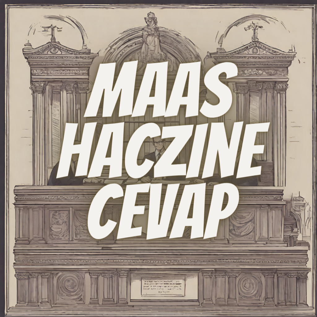 Maaş Haczine Cevap Dilekçesi