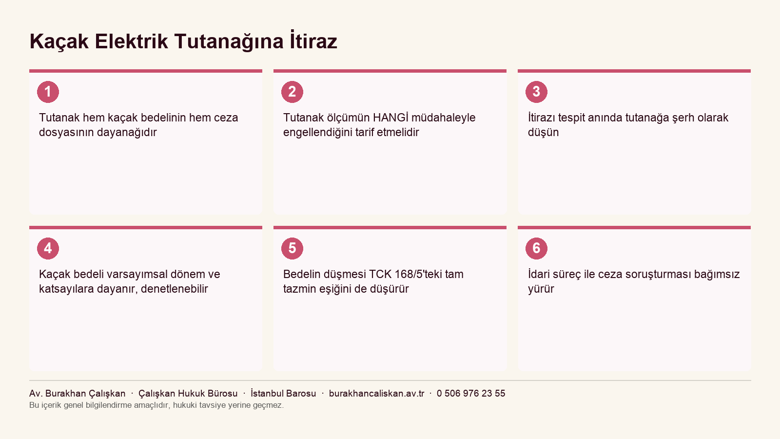 Kaçak Elektrik Tespit Tutanağına Nasıl İtiraz Edilir? infografiği